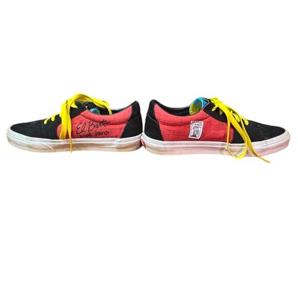 Vans x The Simpsons El Barto Simpson Sneaker Skate-Low Men\'s 8  Skate Black Red main image 3